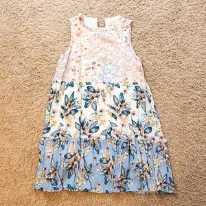 Boutique Tiered Floral Dress Size Small